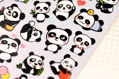 Petit Stickers Panda Mignon