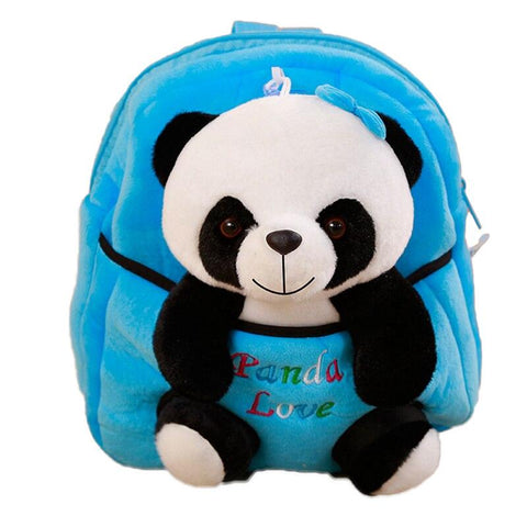 Sac à dos Panda Peluche Bleu