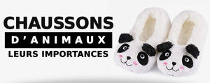 Chaussons Animaux Pattes Bleues l Chaussons Animaux l Pyjama Panda Shop