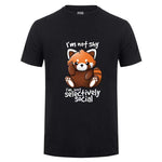 T-Shirt Panda Roux I'm Not Shy