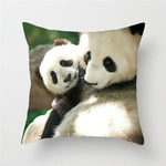 Coussin Panda Maman et Bébé