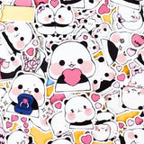 Panda Hugs Stickers