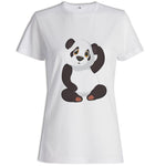 T-shirt Femme Panda Dessin